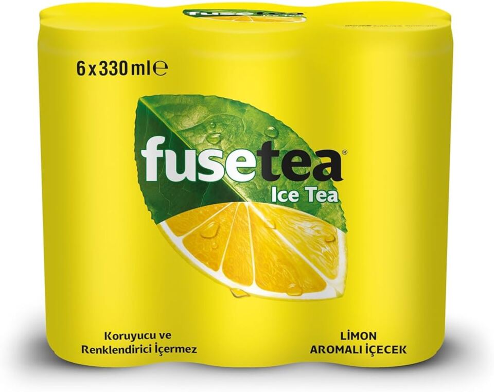 FUSE TEA SOĞUK ÇAY 6*330 ML-LİMON